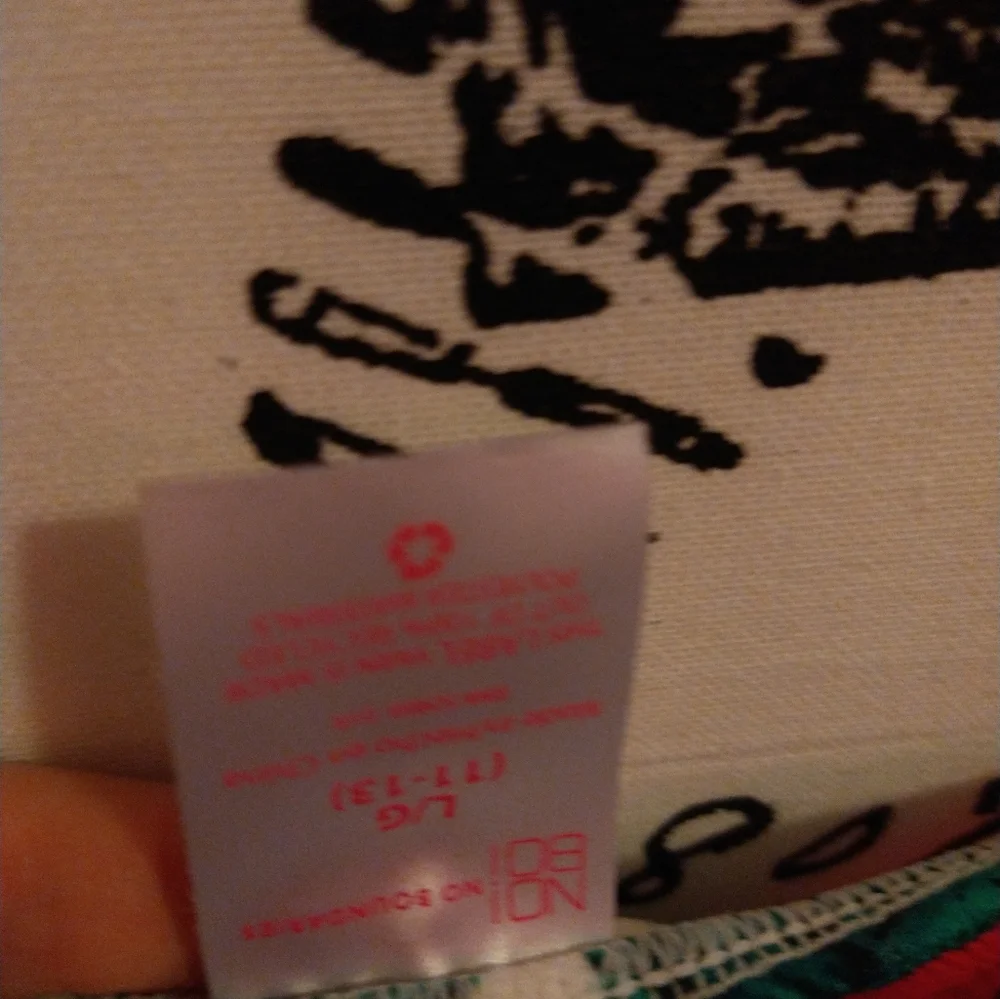 🏷️Price Drop🏷️NWOT Ladies Spaghetti Strap dress Size 11-13 Large Juniors - Picture 3 of 4